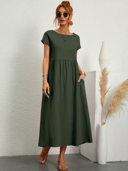 Dames Maxi Jurk | Losse Pasvorm & Comfort Fit | Casual Zomer Jurk