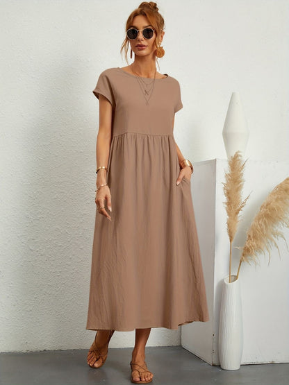 Dames Maxi Jurk | Losse Pasvorm & Comfort Fit | Casual Zomer Jurk