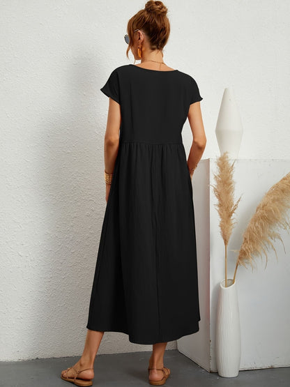 Dames Maxi Jurk | Losse Pasvorm & Comfort Fit | Casual Zomer Jurk