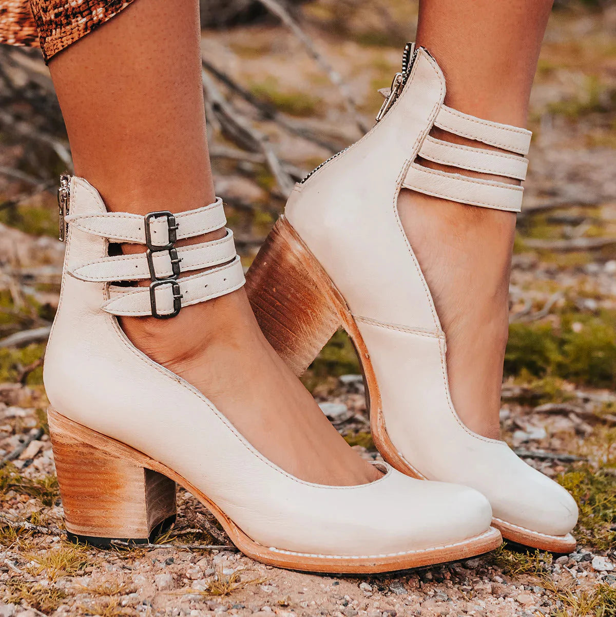 Neda – Stijlvolle Pumps Met Enkelbandje Voor Dames-Dames Pumps, Pumps Met Enkelbandje, Hoge Hakken, Elegante Schoenen, Damesschoenen-Myna Mode-Wit-UK 3 / US 5-Myna Mode