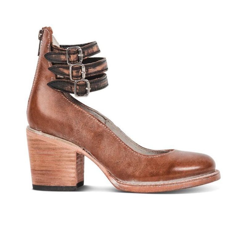 Neda – Stijlvolle Pumps Met Enkelbandje Voor Dames-Dames Pumps, Pumps Met Enkelbandje, Hoge Hakken, Elegante Schoenen, Damesschoenen-Myna Mode-Zwart-UK 3 / US 5-Myna Mode