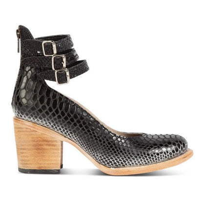 Neda – Stijlvolle Pumps Met Enkelbandje Voor Dames-Dames Pumps, Pumps Met Enkelbandje, Hoge Hakken, Elegante Schoenen, Damesschoenen-Myna Mode-Zwart-UK 3 / US 5-Myna Mode