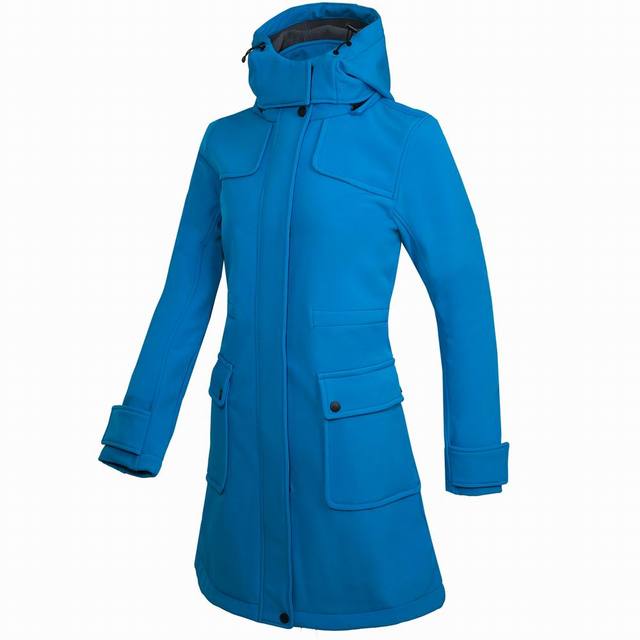Lange Waterdichte Regenjas met Capuchon voor Dames – Outdoor & Comfortabel