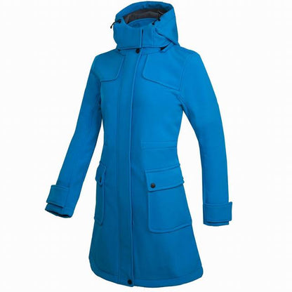 Lange Waterdichte Regenjas met Capuchon voor Dames – Outdoor & Comfortabel