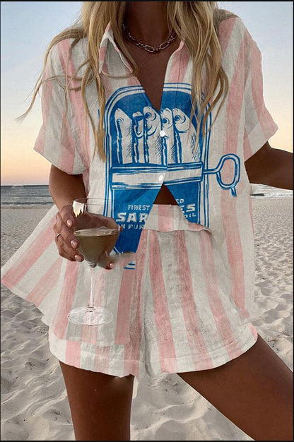 Jorelle – Dames Zomerset met Top en Shorts