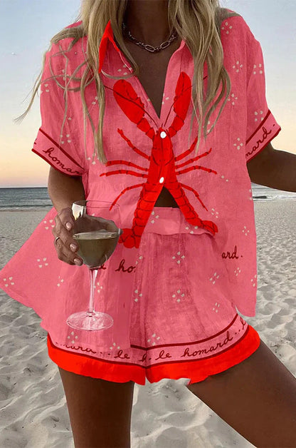 Jorelle – Dames Zomerset met Top en Shorts