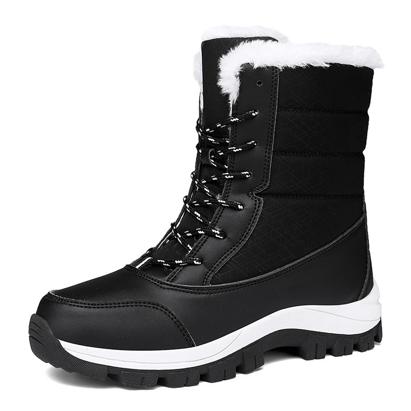 Waterdichte Dames Snowboots – Geïsoleerde Winterlaarzen met Antislip Zool