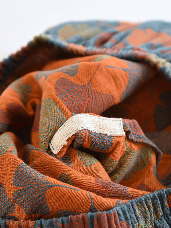 2-teiliges Damenpyjama – Crêpe-Set mit Blumenmuster & langen Ärmeln