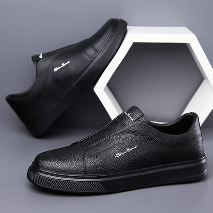 Heren Slip-on Sneakers – Minimalistische Casual Schoenen voor Dagelijks Gebruik