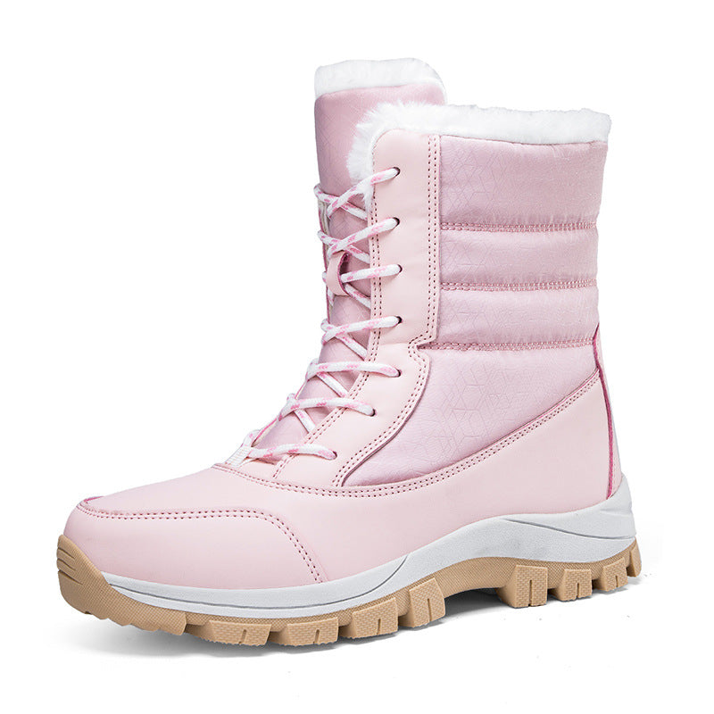 Waterdichte Dames Snowboots – Geïsoleerde Winterlaarzen met Antislip Zool