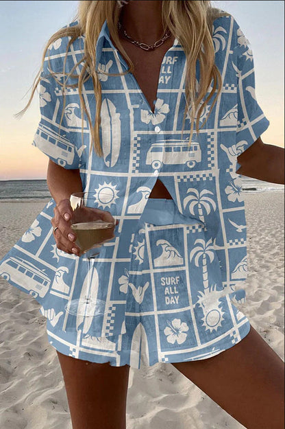 Jorelle – Dames Zomerset met Top en Shorts