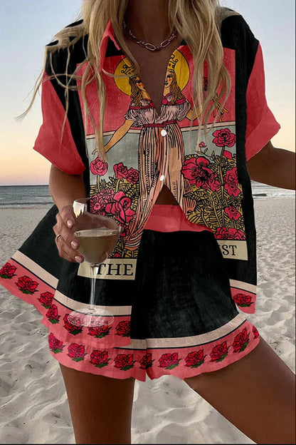 Jorelle – Dames Zomerset met Top en Shorts