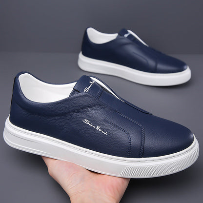 Heren Slip-on Sneakers – Minimalistische Casual Schoenen voor Dagelijks Gebruik