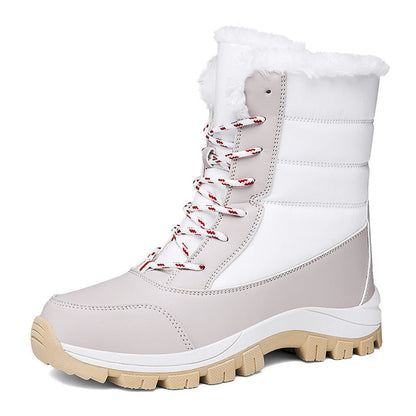 Waterdichte Dames Snowboots – Geïsoleerde Winterlaarzen met Antislip Zool