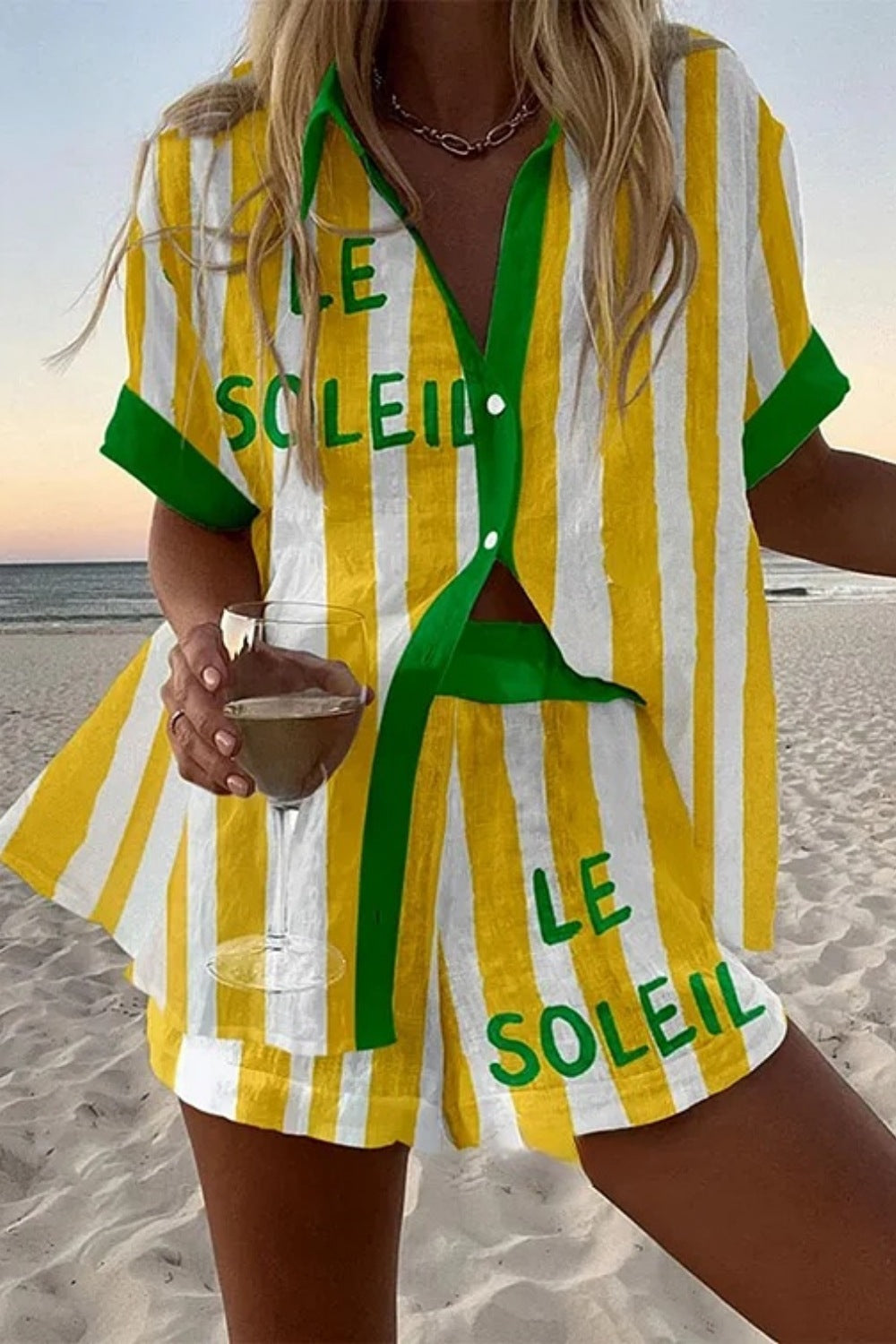Jorelle – Dames Zomerset met Top en Shorts