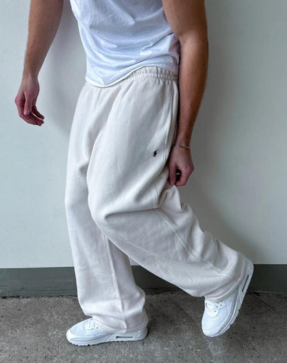 Men's Traditional Woolen Sweatpants with Side Pockets