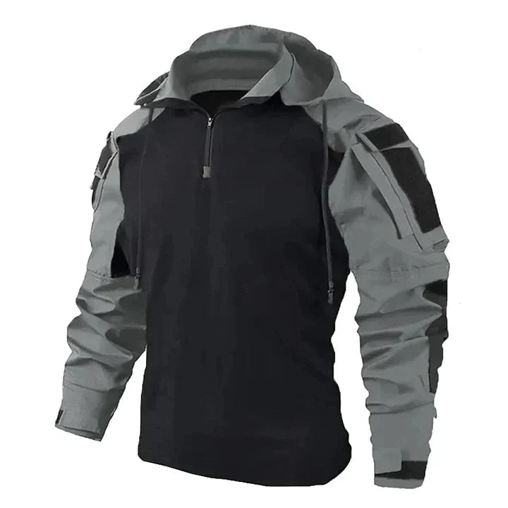Heren Utility Hoodie met Capuchon - Stoere Outdoor Stijl