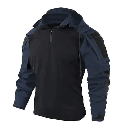 Heren Utility Hoodie met Capuchon - Stoere Outdoor Stijl