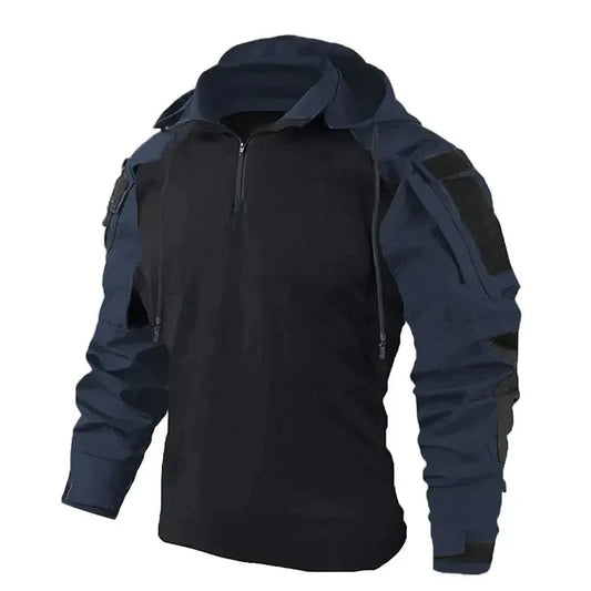 Men's Utility Hoodie with Hood - Tough Outdoor Style