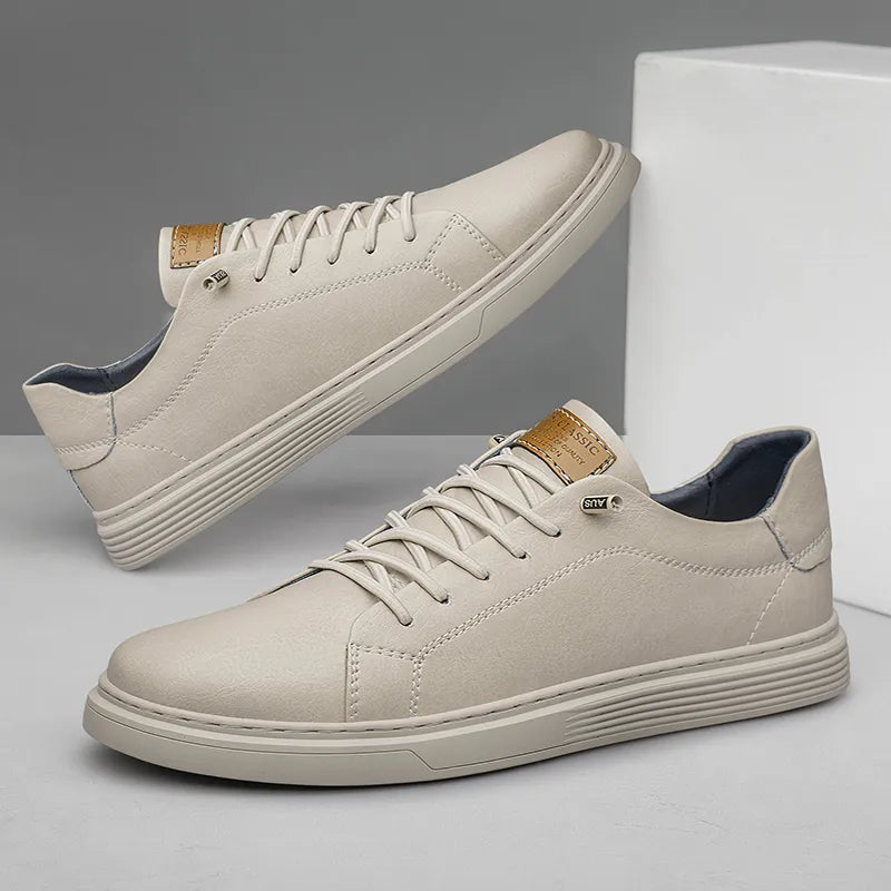 Oxfords Leren Sneakers – Italiaans Leer