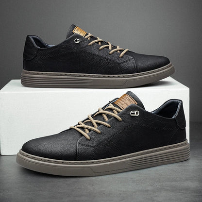 Oxfords Leren Sneakers – Italiaans Leer