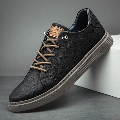 Oxfords Leren Sneakers – Italiaans Leer