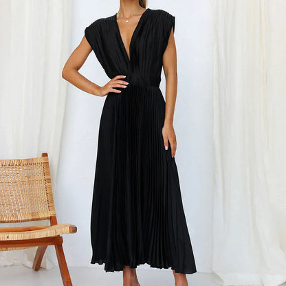 Hedwig - Elegante Mouwloze Dames Jurk
