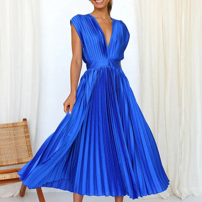 Hedwig - Elegante Mouwloze Dames Jurk