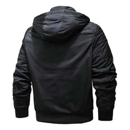 Heren Bomberjack met Rits – Casual Voorjaar & Herfst Jas