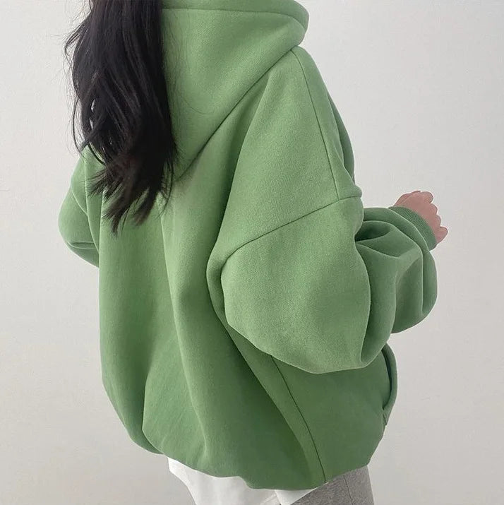 Oversized dames hoodie met borduursel – Comfortabel en casual