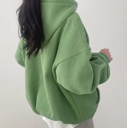 Oversized dames hoodie met borduursel – Comfortabel en casual