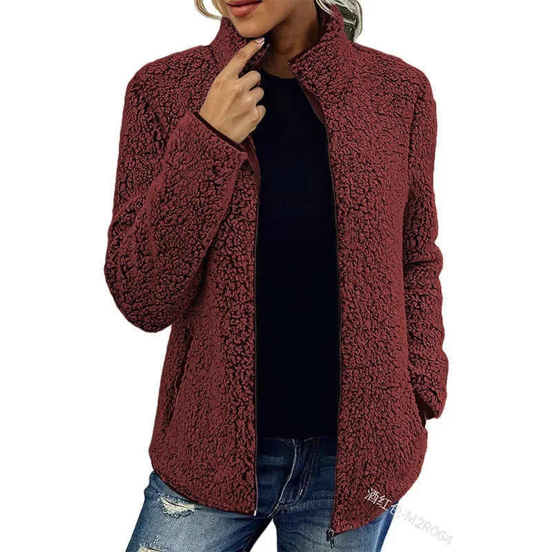 Fleece Jacket Women – Soft & Warm Outdoor Jacket Tryne