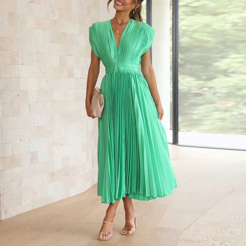 Hedwig - Elegante Mouwloze Dames Jurk