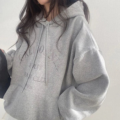 Oversized dames hoodie met borduursel – Comfortabel en casual