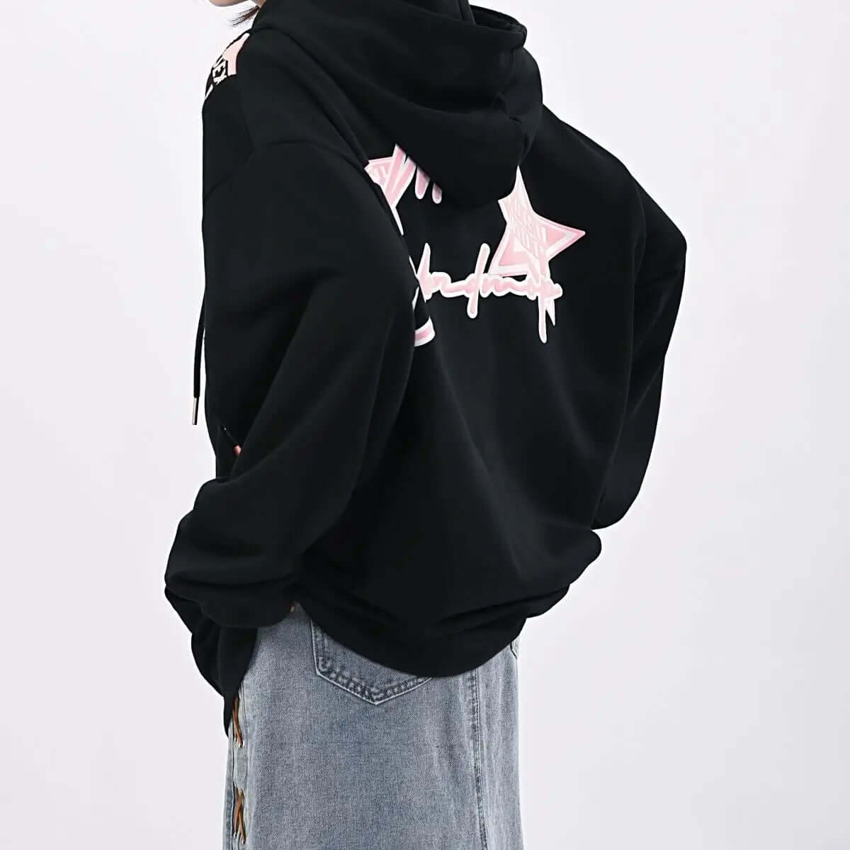 Oversized Dames Hoodie met Print | Comfortabele Streetwear Sweater