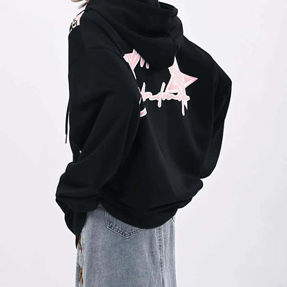 Oversized Dames Hoodie met Print | Comfortabele Streetwear Sweater