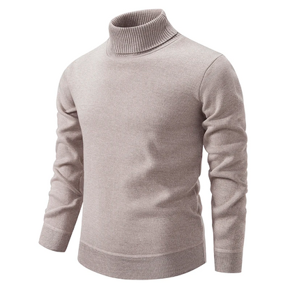 Men's Turtleneck Sweater of Soft Cotton – High-Quality & Comfortable Fit