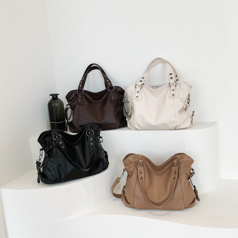 Elegante Vegan Leren Handtas – Duurzaam & Ruim