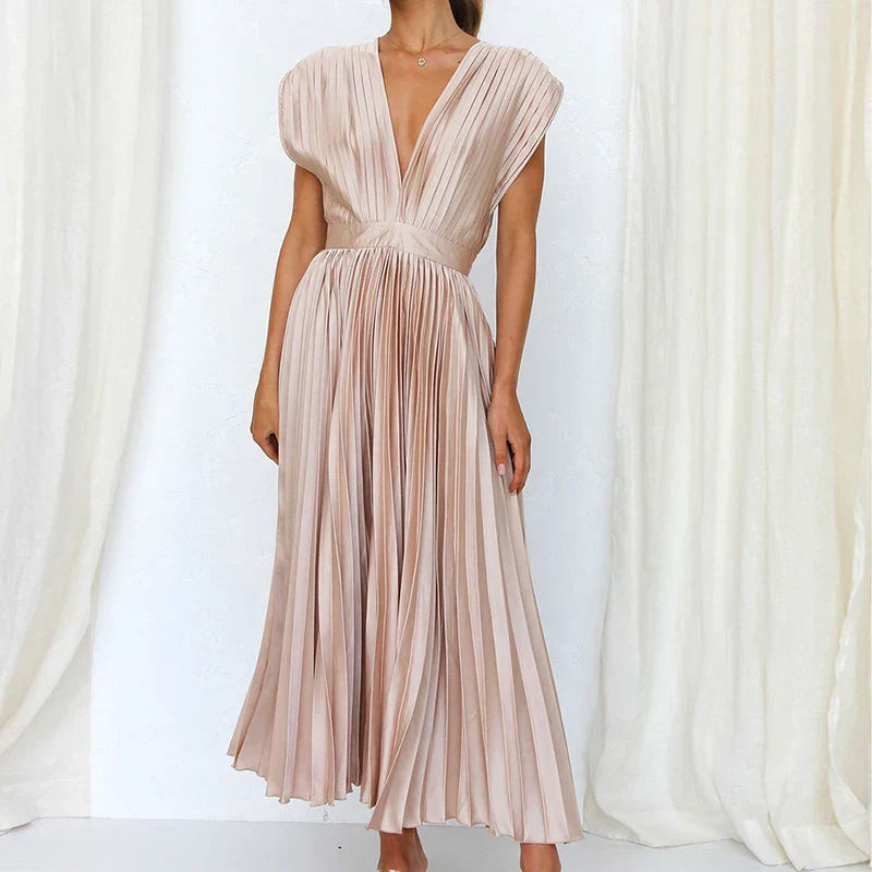 Hedwig - Elegante Mouwloze Dames Jurk