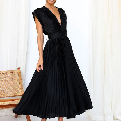 Hedwig - Elegante Mouwloze Dames Jurk