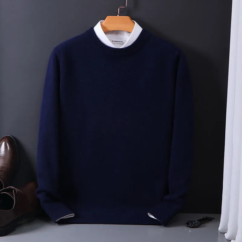 High-Quality Cashmere Men's Sweater – Timeless & Soft