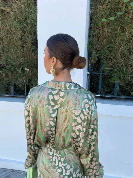 Midi Dress | Luxury Print & Elegant Fit