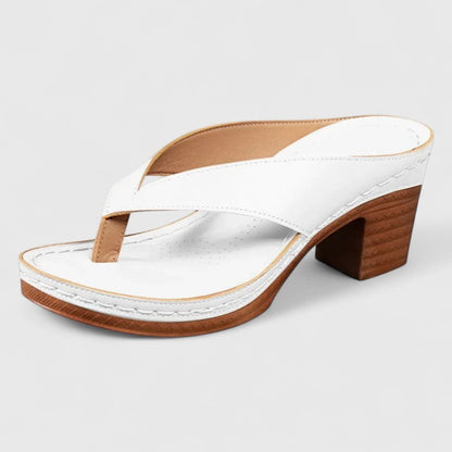 Dames Sandalen met Blokhak en Kruisband – Comfortabele Elegante Zomerschoenen-Schoenen – Dames – Sandalen – Sandalen met Blokhak-Myna Mode-Zwart-US 5 - UK 3-Myna Mode