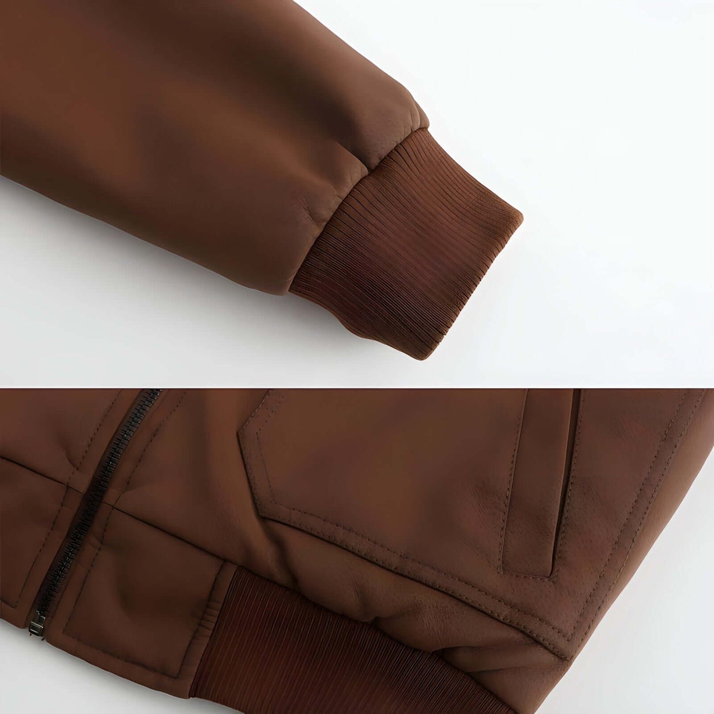 Heren Winterjas met Stijlvolle Afwerking en Warme Voering