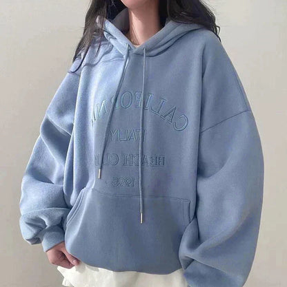 Oversized dames hoodie met borduursel – Comfortabel en casual