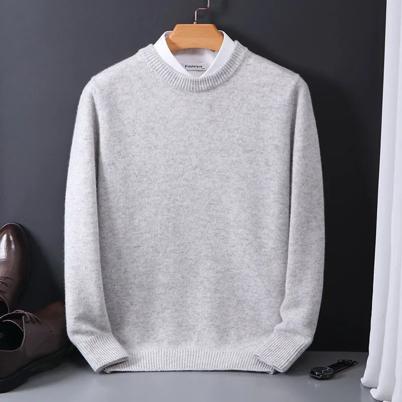 High-Quality Cashmere Men's Sweater – Timeless & Soft