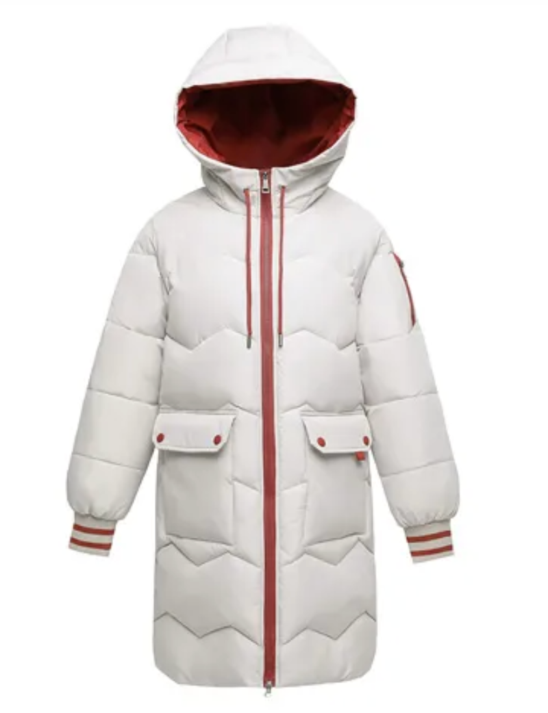 Dames Winterparka – Halflang, Casual & Warm voor de Winter