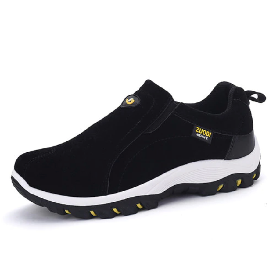 Comfortable Hiking Shoes for Men – Slip-On with Shock Absorption