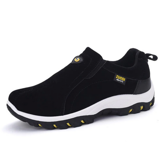 Comfortable Hiking Shoes for Men – Slip-On with Shock Absorption