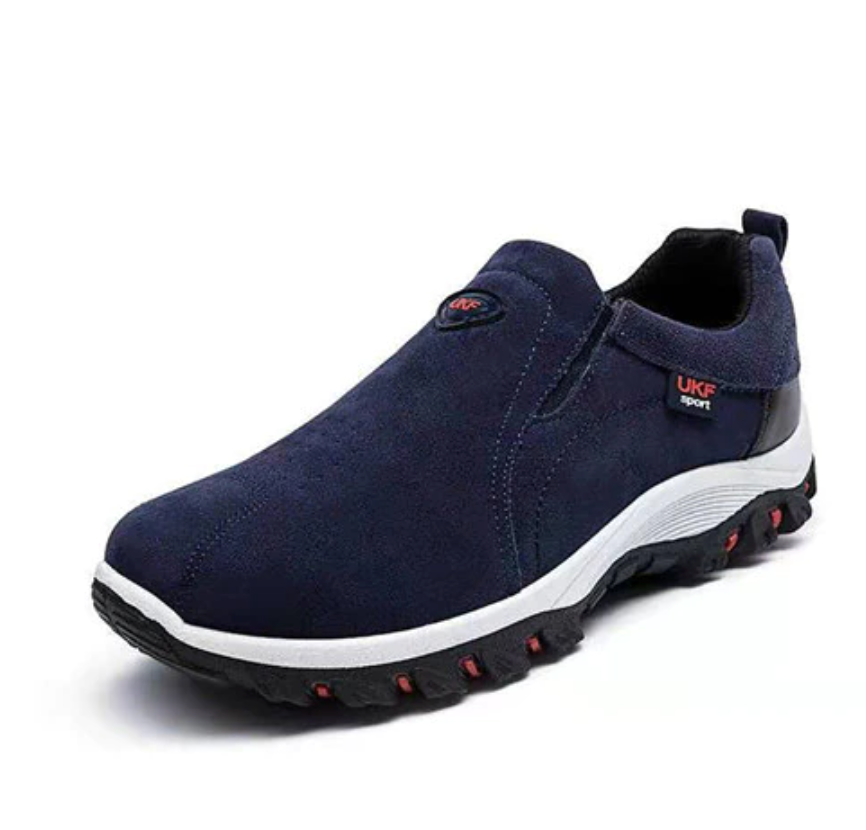 Comfortable Hiking Shoes for Men – Slip-On with Shock Absorption
